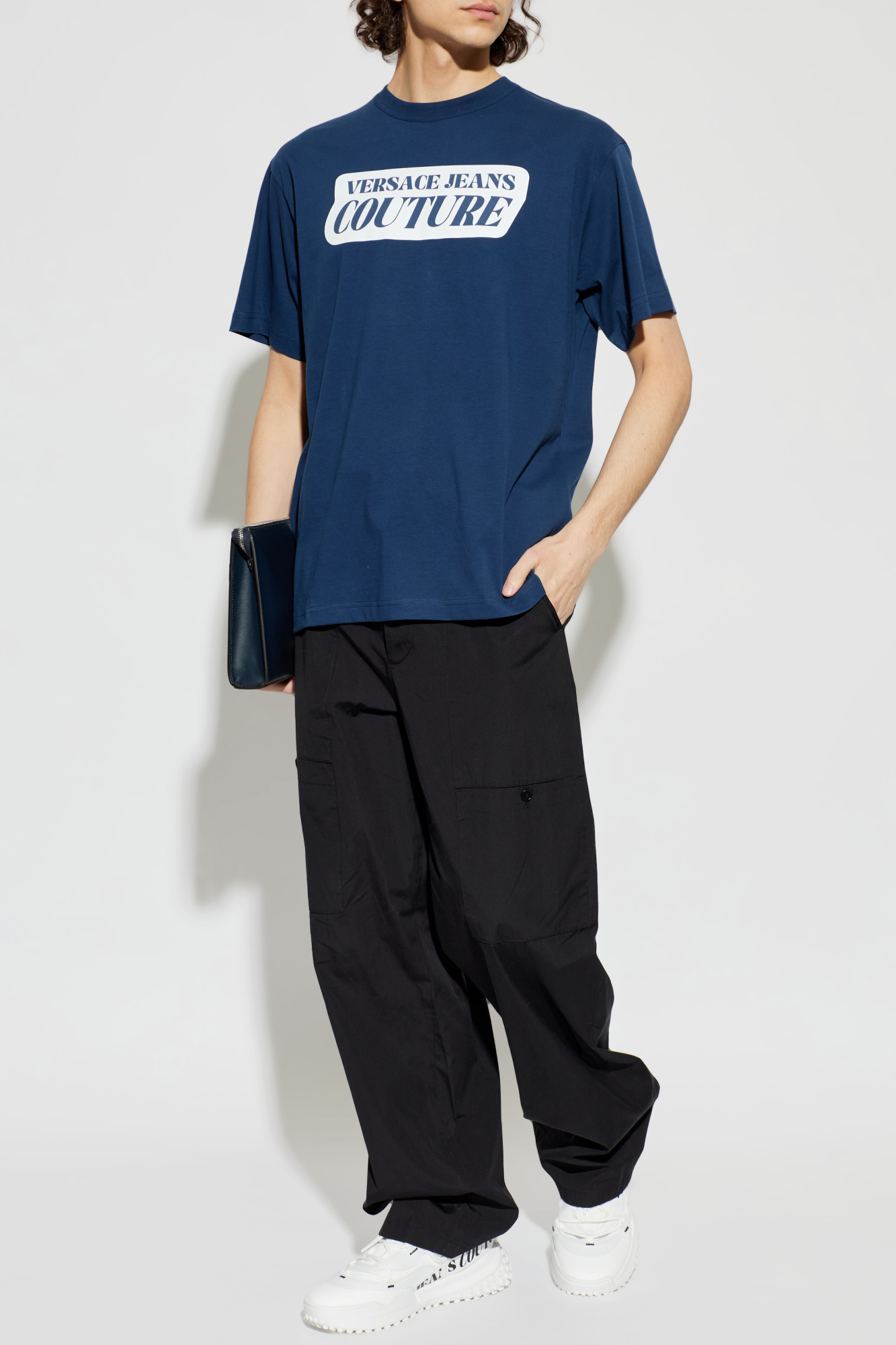 Versace Jeans Couture T-shirt with printed logo | Men's | Vitkac